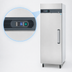 Thumbnail image #4 for Migali Competitor Series® 23 Cu. Ft. Single Section Reach-In Refrigerator, Top-Mount Self-Contained, Left-Hand Hinged Solid Locking Door, Stainless Steel