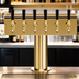 Thumbnail image #4 for 6-Faucet Single-Column T-Style Countertop Glycol-Cooled Draft Beer Tower with PVD Brass Finish