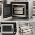 Thumbnail image #5 for Amana Commercial RC30S2 Heavy Volume Countertop Microwave Oven, 1.0 Cu. Ft., 3000 Watts