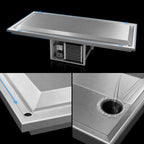 Thumbnail image #4 for Delfield N8259P 59-Inch Drop-In Self-Contained Frost Top with Stainless Steel Raised Top, R290 Refrigerant, 1/4 HP