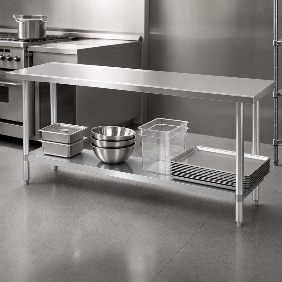 Open Base with Undershelf