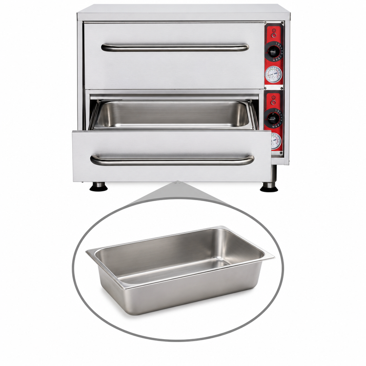 Product image #4 for Vulcan Slim-Line VSL1 Freestanding Single-Drawer Low-Profile Warming Drawer