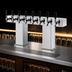 Thumbnail image #4 for Perlick 4006-12BPC4 Extra High 12-Faucet Polished Chrome Glycol-Cooled Bridge Tee Draft Beer Tower