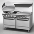 Thumbnail image #4 for Southbend S-Series 60 Inch Gas Restaurant Range with 6 Open Burners, 24 Inch Thermostatic Griddle, Convection Oven and Cabinet Base