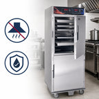 Thumbnail image #4 for Cres Cor Cook-N-Hold Retherm Convection Oven RO151FWUA18DE8K2401 Cook and Hold Rethermalization Convection Oven, Non-Venting, 18-Pan, Dutch Door