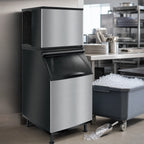 Thumbnail image #4 for Koolaire KDT1000A 30-Inch Air-Cooled Self-Contained Full-Size Dice Cube Ice Machine, 890 lb/Day