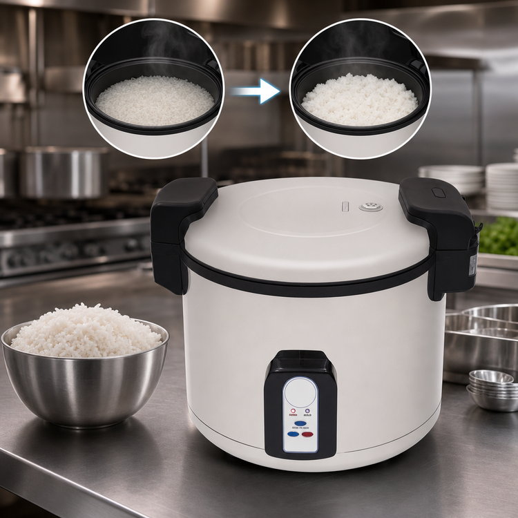 Product image #4 for RiceMaster 30-Cup Uncooked Electronic Countertop Rice Cooker/Holder