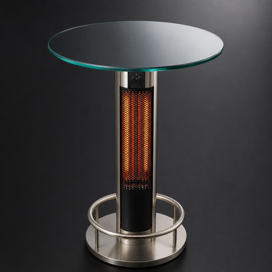 23-1/2-Inch Tempered Glass Top