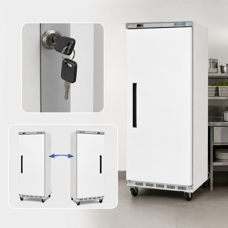 Product image #4 for Arctic Air AWR25 Single Door Economy Reach-In Refrigerator, 25 Cu. Ft., White