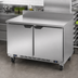Thumbnail image #4 for Beverage-Air 48-Inch Two-Section Dual Temp Worktop Refrigerator/Freezer, Stainless Steel, Left Refrigerator / Right Freezer
