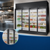 Thumbnail image #4 for True 4-Section Glass Door Refrigerated Merchandiser, Self-Contained, Medium Temp