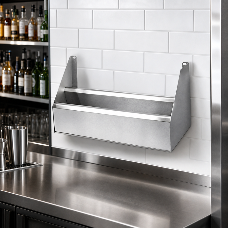 Product image #4 for CHOICE Double Stainless Steel Speed Rail, 24-Inch W x 10-Inch D