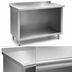 Thumbnail image #4 for Eagle Spec-Master Open Front Stainless Steel Work Table Cabinet Base, 48 x 24 Inches