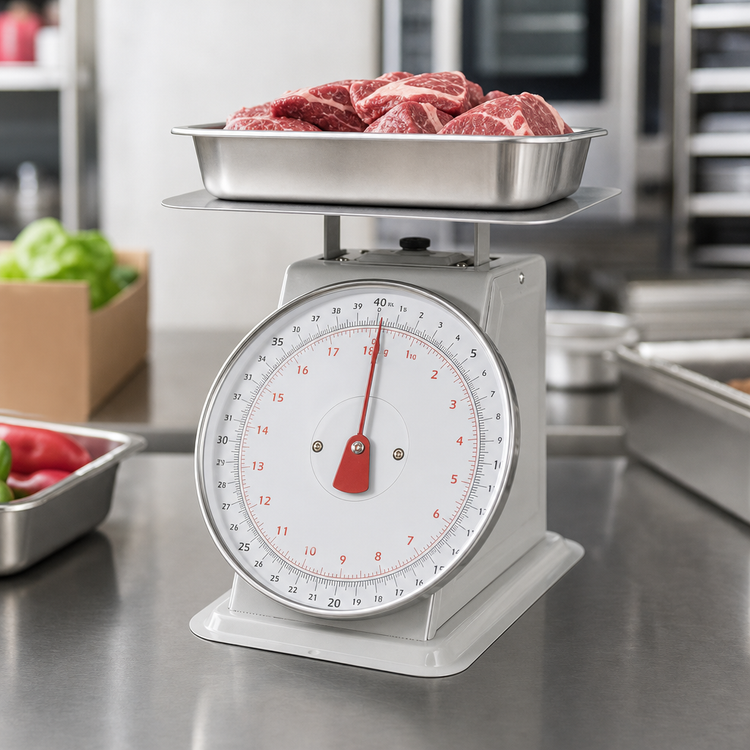 Product image #4 for Winco SCAL-840 Mechanical Receiving Scale with 8-Inch Fixed Dial, 40 lb Capacity