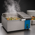 Thumbnail image #4 for Antunes DFW-100 Deluxe Countertop Steam Food Warmer, Half-Size Pan, Self-Contained Water Tank