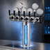 Thumbnail image #4 for Perlick Illuminated Winged Tee Countertop Glycol-Cooled 8-Faucet Draft Tower