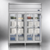 Thumbnail image #4 for Beverage-Air P Series Pass-Thru Two-Section Pizza Holding Cabinet, 46.5 Cu. Ft., 4 Hinged Glass Doors