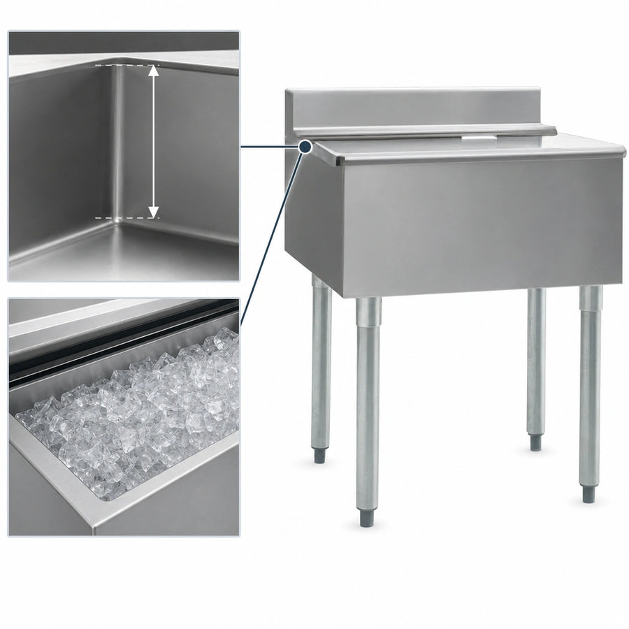 8-Inch Deep Stainless Steel Liner