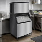 Thumbnail image #4 for Koolaire KYT0400A 30-Inch Air-Cooled Self-Contained Half-Dice Cube Ice Machine, 450 lb/24 Hr