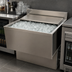 Thumbnail image #4 for BK Resources 48-Inch Underbar Stainless Steel Ice Bin with 10-Circuit Cold Plate, 167-Lb Capacity, and 4-Inch Backsplash