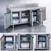 Thumbnail image #4 for La Rosa L-20174-32 74-Inch Three-Section Worktop Freezer Base