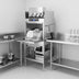 Thumbnail image #3 for American Dish Service L-3DWC-S Door Type Low-Temperature Chemical Sanitizing Corner Dishwasher