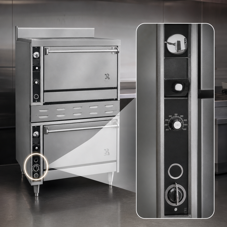 Product image #4 for Titan JTRH-36 Heavy Duty 36-Inch Single Deck Gas Range Type Oven