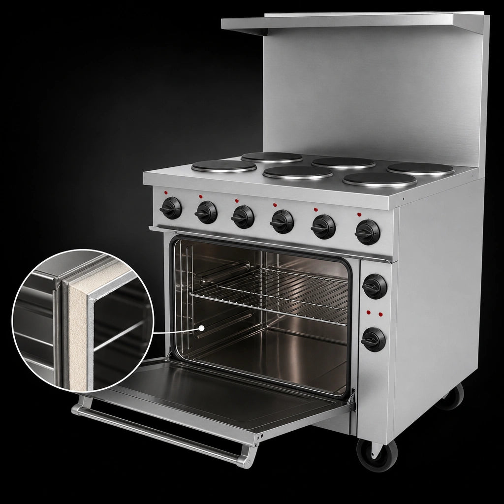 Fully Insulated Stainless Steel Oven