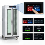 Thumbnail image #4 for Metro C5 C599-SFC-UPFC Controlled Humidity Heated Holding and Proofing Cabinet, Pass-Through, 2 Glass Doors, 18 Full-Size Pan Capacity