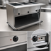 Thumbnail image #4 for Spec-Master Portable Electric Hot Food Table with (2) 12