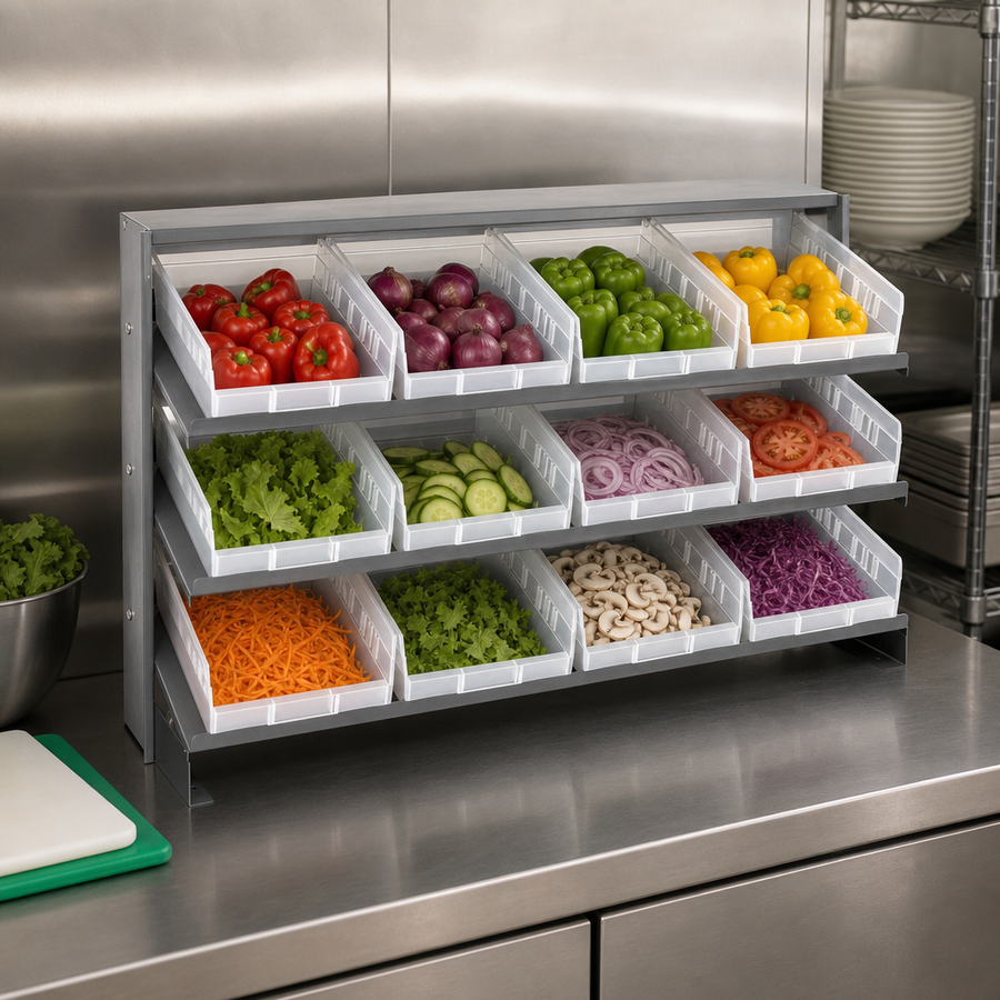 Three-Shelf Configuration
