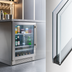 Thumbnail image #4 for True Residential 24-Inch Undercounter Beverage Center Refrigerator, One Section, Self-Contained, Glass Door