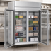 Thumbnail image #5 for Victory UltraSpec™ V-Core™ 2-Section Reach-In Glass Door Freezer, 52 Cu. Ft., Self-Contained, Standard Depth