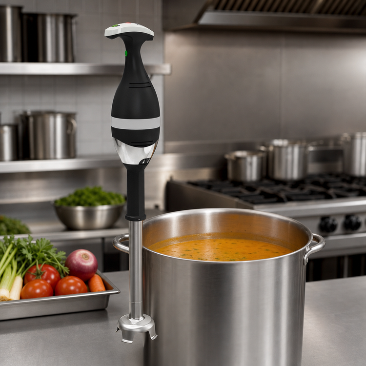 Product image #4 for Dito Sama Portable Variable-Speed Immersion Blender with 18-Inch Shaft and Handle Grip