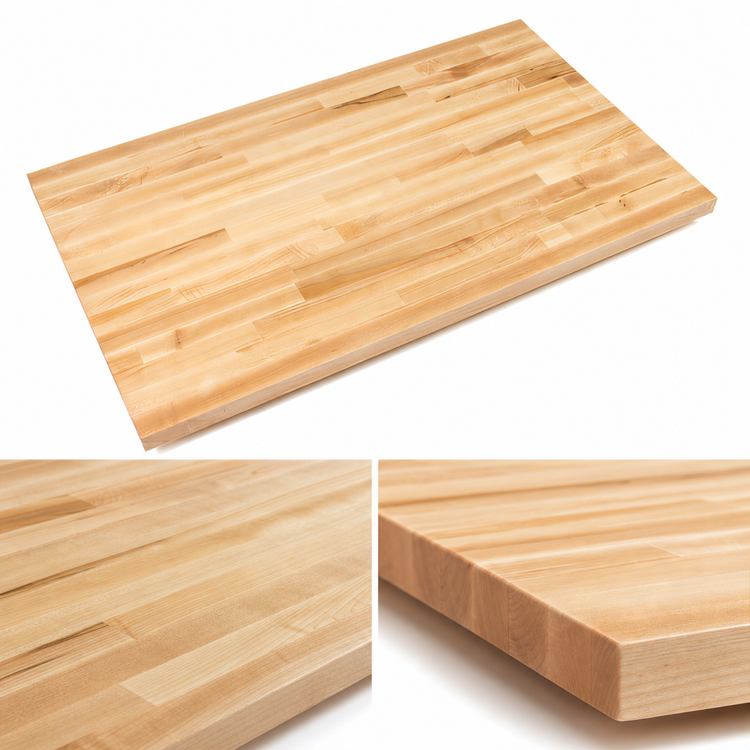 Product image #4 for Boos Block Blended Edge Grain Maple Kitchen Countertop with Varnique Finish