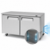 Thumbnail image #4 for Turbo Air M3 Series 60-Inch Two-Section Undercounter Refrigerator, 17 Cu. Ft., Solid Swing Doors
