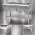 Thumbnail image #4 for Eagle Group 48-Inch Electric Hot Food Table with 3 Dry Wells, Open Base, 208V Three-Phase