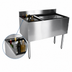 Thumbnail image #4 for Glastender CHOICE 48-Inch Underbar Combo Ice Bin/Cocktail Unit with Bottle Well Storage and 10-Circuit Cold Plate