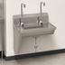 Thumbnail image #4 for Eagle Group Wall-Mounted Still Water Bottle Filler Station with Double Electronic-Eye Faucets