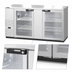 Thumbnail image #4 for Hoshizaki BB69-G-S 69.5-Inch Two-Section Stainless Steel Back Bar Cooler with Glass Swing Doors