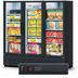 Thumbnail image #5 for Turbo Air Super Deluxe Three-Section Glass Door Freezer Merchandiser, 62.2 Cu. Ft., Bottom-Mounted Refrigeration, Hinged Triple-Pane Doors