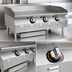 Thumbnail image #4 for RedHots Chef's Line Extra-Deep 24-Inch Countertop LP Gas Griddle with Thermostatic Controls