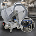 Thumbnail image #4 for Eurodib HBS250L 10-Inch Gravity Feed Belt-Drive Manual Meat Slicer with Blade Sharpener