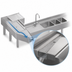Thumbnail image #5 for Eagle Group 2200 Series 14-Inch Double Blender Step Unit with Liquid Waste Chute, Faucet, and Electrical Outlet