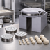 Thumbnail image #4 for BakeMax Countertop Dough Ball Rounder with 3 Interchangeable Heads, 1.05-10.6 oz, 1,200 Pieces/Hour, 110V