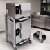 Thumbnail image #4 for AccuTemp Evolution Two-Compartment Connectionless Boilerless Convection Steamer with Stand, 6 kW, 208V