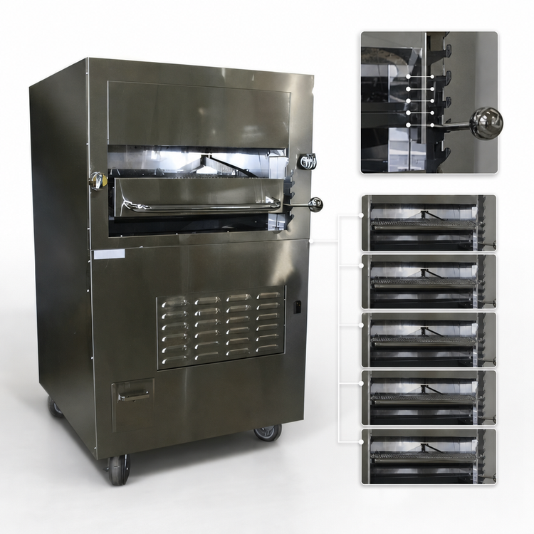 Product image #4 for Southbend 170 Freestanding Single Deck Infrared Gas Upright Broiler