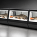 Thumbnail image #4 for Howard-McCray 50-Inch Remote Fish & Poultry Service Case, Endless Design, Black Exterior/White Interior, LED Lighting