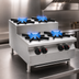 Thumbnail image #4 for RedHots Chef's Line 24-Inch 4-Burner Step-Up Countertop Gas Hot Plate, Natural Gas