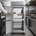 Thumbnail image #4 for Continental Refrigerator 1FXNSSPTHD One-Section Extra-Wide Pass-Thru Freezer with Half-Height Solid Doors